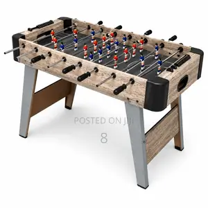 Meza ya Mchezo wa Mpira wa Miguu ya Foosball kwa Burudani ya Familia