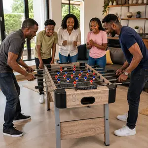 Mechi ya Mpira wa Miguu ya Foosball ya Familia - Mpya Kabisa