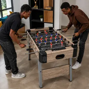 Meza ya Mpira wa Miguu ya Foosball - Watu Wazima na Watoto