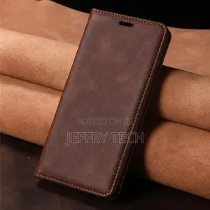 Xiaomi Redmi A5 Luxury Leather Flip Wallet Case - Brown