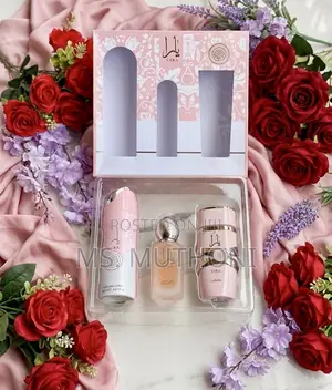 the Pink Lattafa Yara Gift Set, 3-Piece Fragrance Collection