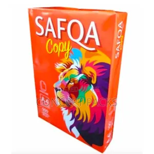 Karatasi ya Kuchapisha Safqa A4 (Vifurushi 5 vya Ream)