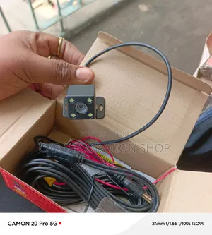 Reverse Camera na Bracket Inayoweza Kurekebishwa, LED Nyeupe 4