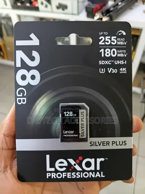 Lexar Professional Silver 128GB SDXC UHS-I Memory Card