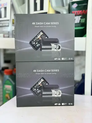 Dash Cam ya Gari 2-Way DVR - 4K Mbele, 2.5K Nyuma, Full Color Night Vision