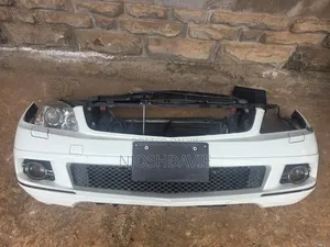 Mercedes-Benz C-Class W204 Bampa ya Mbele, Headlight, Radiator Kit