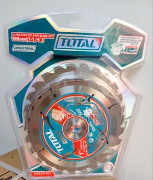 TOTAL 7-1/4" Blade ya Saw ya Viwandani - Seti ya Vipande 2