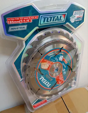 TOTAL 7-1/4" Industrial Circular Saw Blade - Set ya Vipande 2