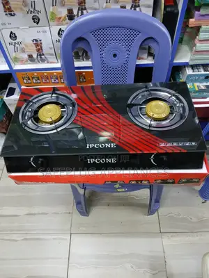 Ipcone Jiko la Burner 2 la Kioo la Juu