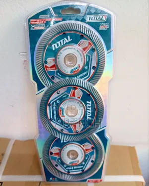 Total Diamond Disc Set kwa Angle Grinder (3 Pcs)