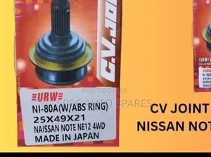 CV Joint for Nissan Note (29 Teeth, 21 Splines)