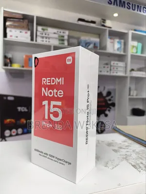 Xiaomi Redmi Note 15 Pro+ 256GB Mpya Nyeusi