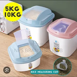 Plastic Cereal/Rice Buckets 5kg & 10kg