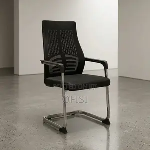 Black Waiting Office Chair