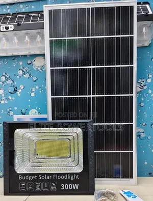 300W Solar Floodlight ya Bajeti