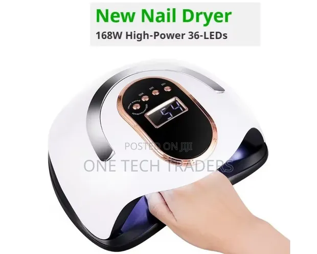 Blueque V8 168W UV/LED Lamp ya Kucha - 1