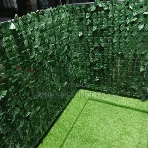 Artificial Privacy Fence - Muundo wa Majani Mabichi
