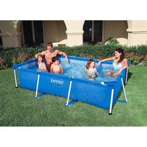 Intex Rectangular Metal Frame Swimming Pool