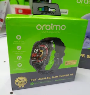 Oraimo Nova 2 Air Smartwatch 1.95" AMOLED Inapiga Simu kwa Bluetooth