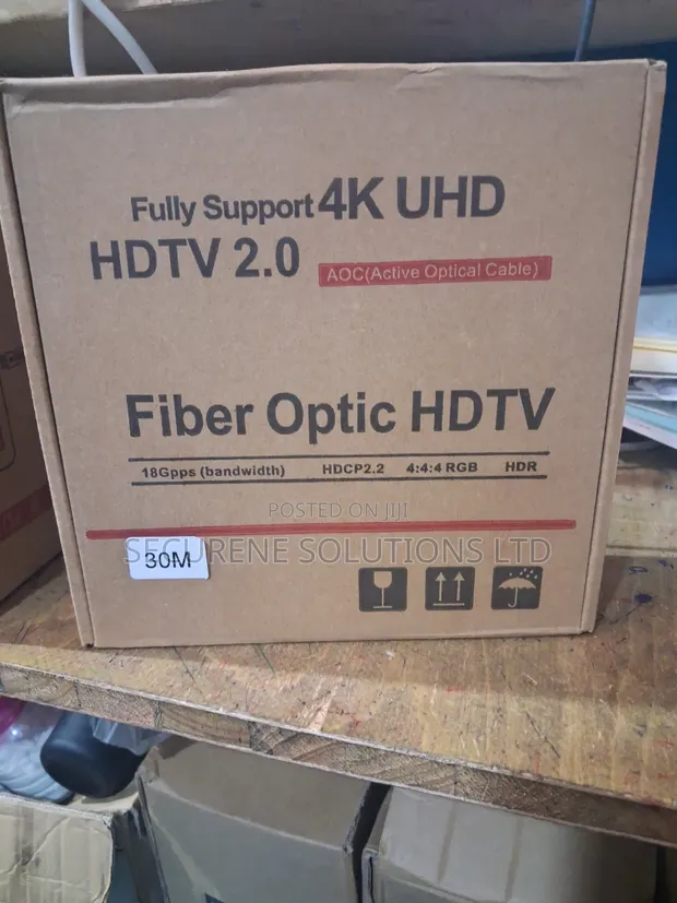 30m 4K UHD HDMI 2.0 Active Optical Cable (AOC) - 1