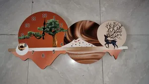 80×40cm Decorative Wall Clock - Pm