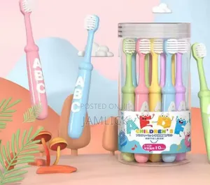 10pcs Children's Soft Bristle Toothbrush Set