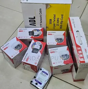 4 Channel IP Camera Kit yenye Audio - Mpya Kabisa