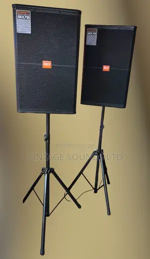Serenity Audio SRX715 Loudspeaker Pair na Stands