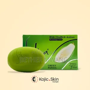 Silka Green Papaya Whitening Soap 135g
