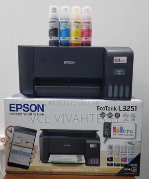 Epson L3251 Printer ya 3-in-1 yenye WiFi
