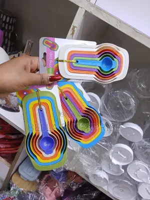 6-in-1 Measuring Cups Set - Multicoloured