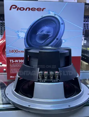 Pioneer 12-Inch Car Subwoofer TS-W308D4 | 1400W Peak / 400W RMS