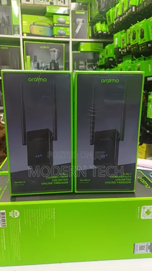 Oraimo SpeedLink Access Point/Repeater/Router 3-in-1 WiFi Extender