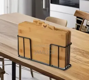 Set ya Vipande 5 vya Bamboo vya Kukatia na Kipikio