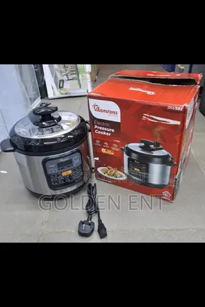 Ramtons Pressure Cooker 6L yenye Kazi 12