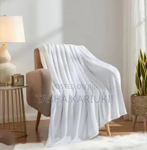 Plain Coral Fleece Blanket 6x6