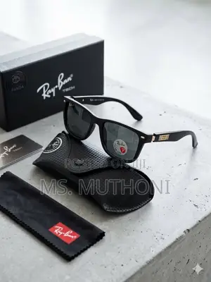 Miwani ya Jua ya Ray-Ban ya Kifedha na Kinga ya UV