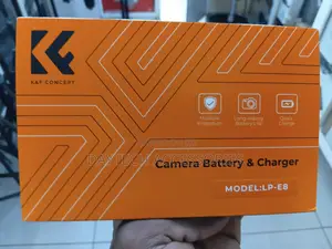 K&F Canon LP-E8 Battery Kit - 2 Batteries & Dual Charger