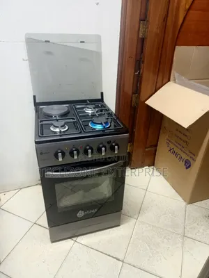 Nunix 50x55 Mpya 3+1 Standing Cooker na Oven ya Umeme