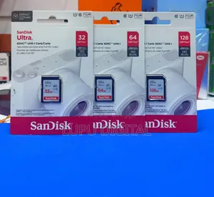 Sandisk Ultra 128GB Kadi ya Kumbukumbu ya Kamera