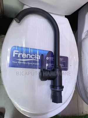 Tap ya Kitchen Pillar Mixer - Nyeusi