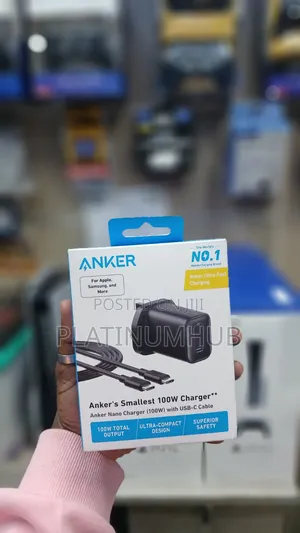 Anker Nano 100W Charger + USB-C Cable