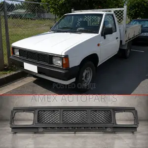 Nissan D21 Sahara Z16 Grille ya Mbele (1986-1993) - Grey