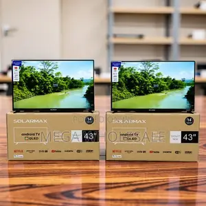 Solarmax 43 Inch Smart Android QLED TV - Bei Imepunguzwa