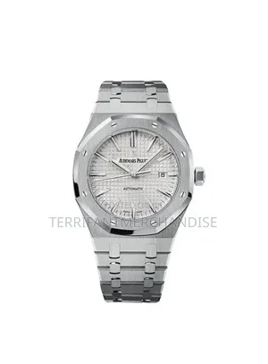 Audemars Piguet Royal Oak 15400 41mm Chuma cha pua Mwonekano mweupe