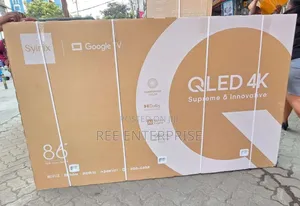 Syinix 86-inch QLED 4K Smart TV - Mpya Kabisa