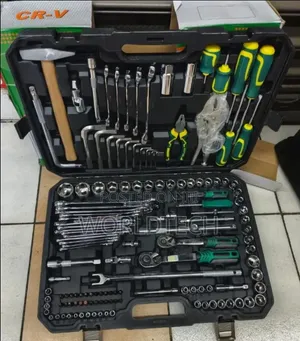 142pc Chrome Vanadium Socket Wrench Set