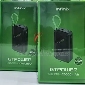 Infinix GTPOWER XP20GT 20000mAh 55W Power Bank ya Laptops