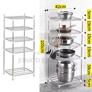 Stainless Steel Multi-Tier Kitchen Rack