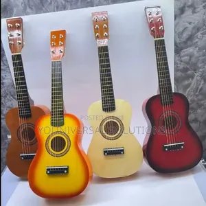 Gitaa la Acoustic la Kamba 6 Mpya (Inchi 23)